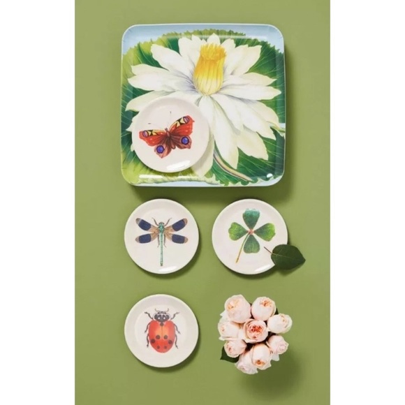 NEW JOHN DERIAN Melamine Square Serving Tray - Picture 3 of 4